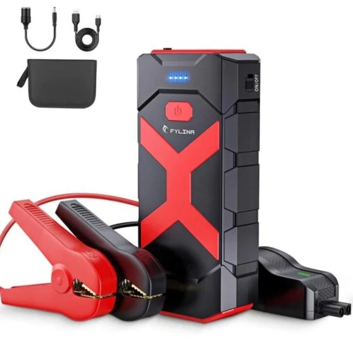 FYLINA Car Jump Starter 20000mAh 600 1200A Powerful Portable power