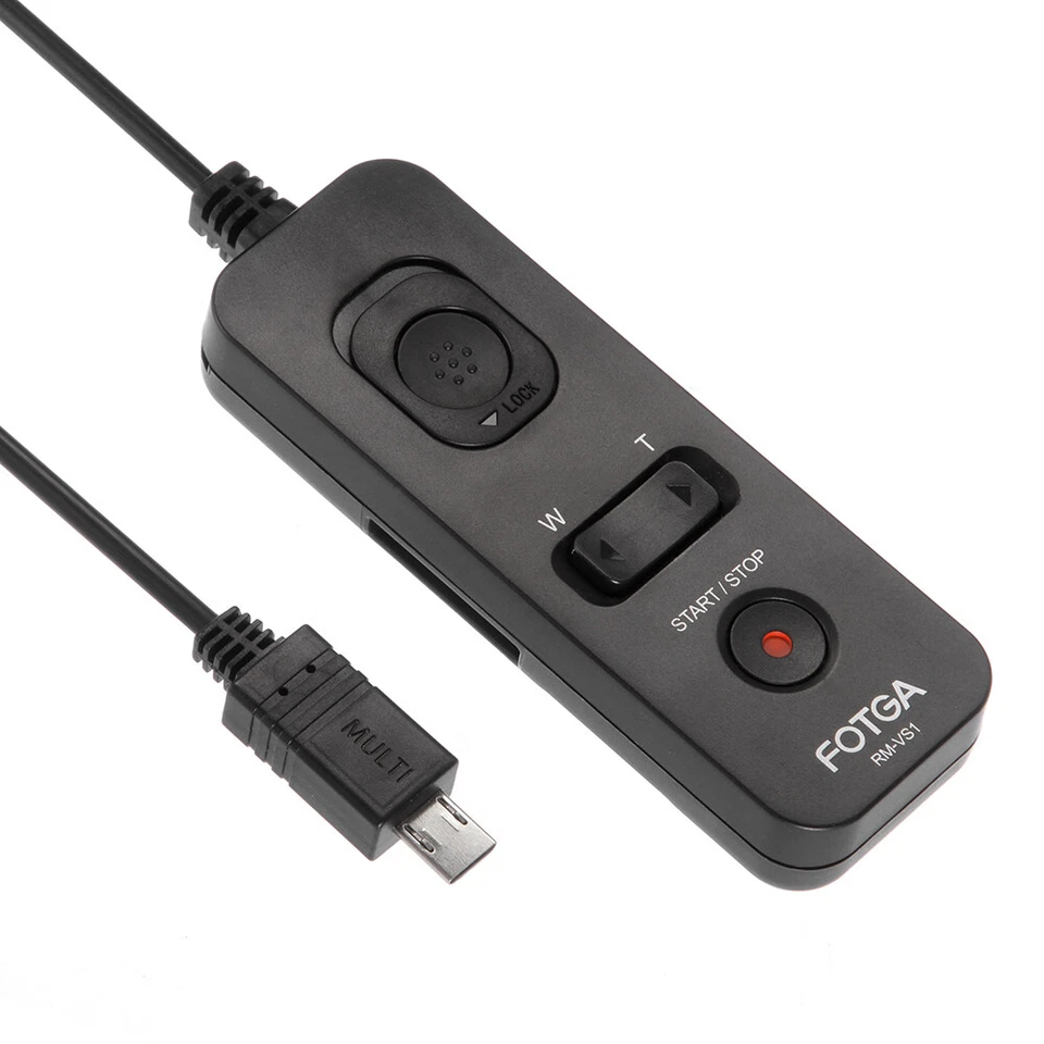 FOTGA Remote Control Multi Terminal for Sony Camera Handycam As RM-VPR1 - Black - Image 2 of 4