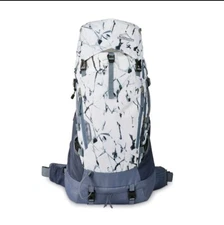 High Sierra Pathway 2.0 Women's 60L Hiking Backpack Cracked Ice/Grey Blue