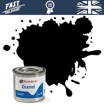 AA0360 14ml Nr. 1 Tinlet Emaillack 33 schwarz matt