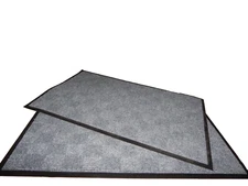 2 Pac 18" x 30" Vinyl Floor Mat for Indoor or Outdoor Use, Utility Multi-Purpose