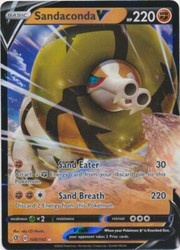 Sandaconda V 108/192 Rebel Clash Ultra Rare Holo