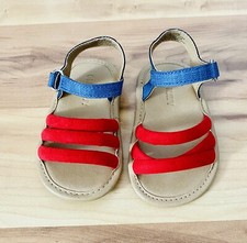 Toddler Girl Old Navy Sandals Size 12/18 Red, White  Blue New