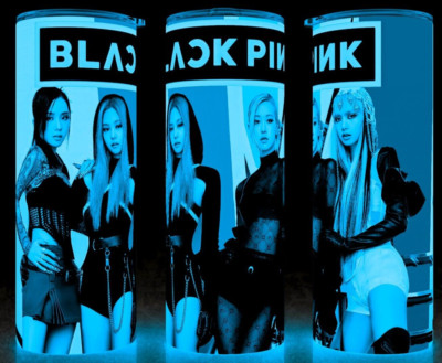 Glow in the Dark Blackpink KPOP Rock Band Cup Mug Tumbler 20oz