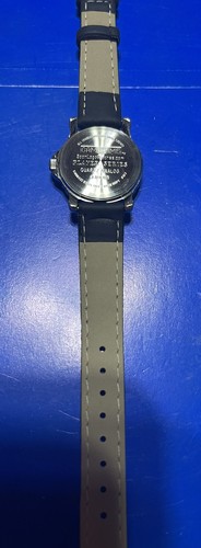 Diamondbacks Game Time MLB Women’s WATCH Stainless w/Black Leather NIB Vintage - Picture 3 of 6