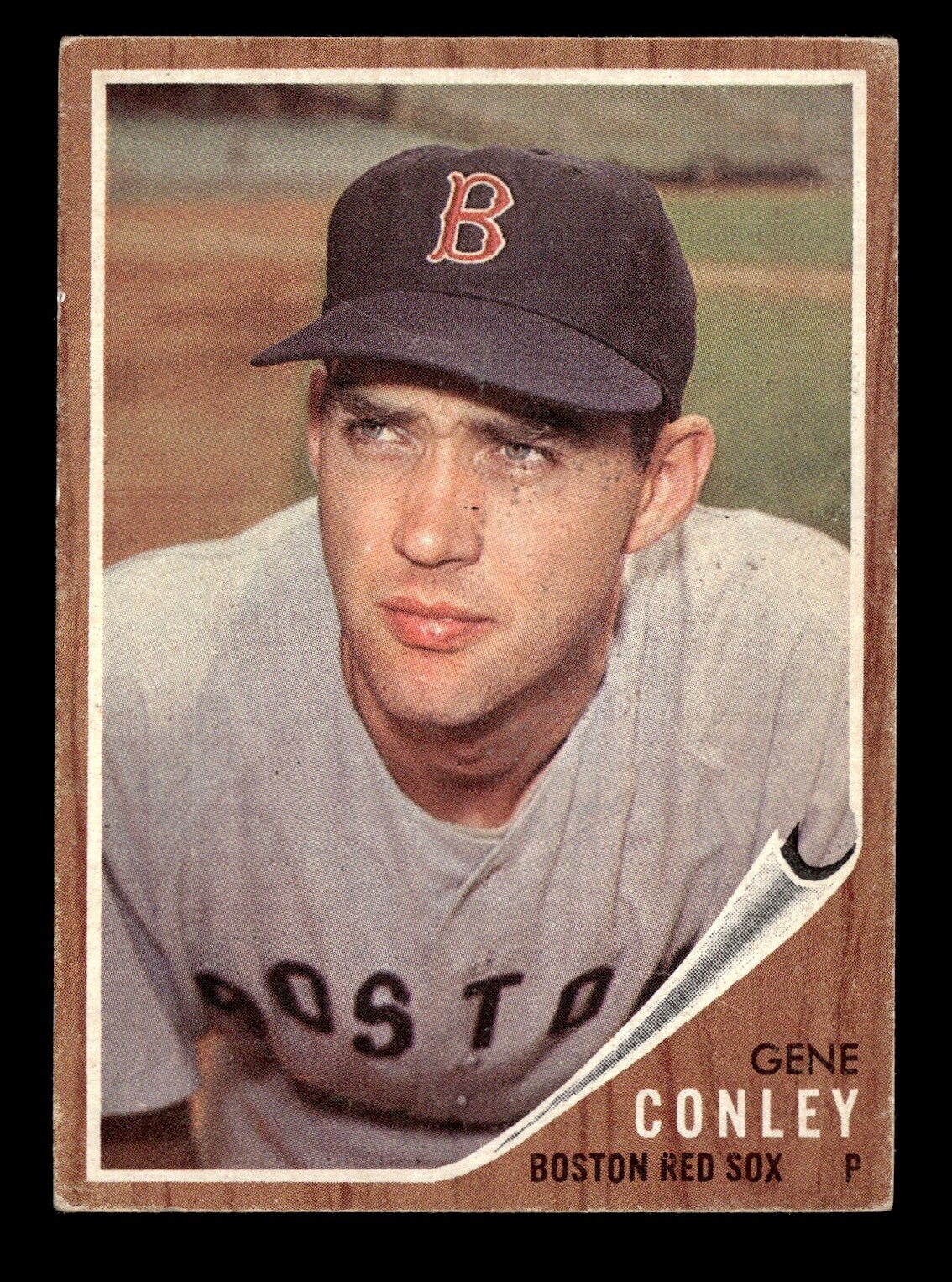 Gene Conley 1962 Topps #187 Boston Red Sox Vg-Ex