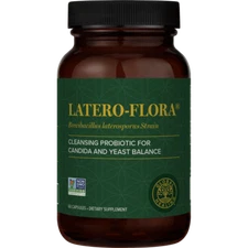 Global Healing Latero Flora Raw Probiotics Supplement for Women & Men - 60 Ct.