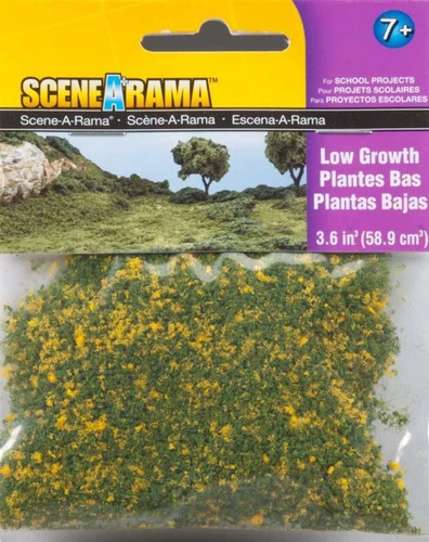 Woodland Scenics SP4183 N/HO Low Growth Train Scenery