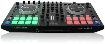 ★ MUUTO★ Horn Trimmed Glass YLAB 19 C11 MUY19C11 MUSYSIC MU-MIDI9 4-Channel DJ MIDI Controller with 8 Soft