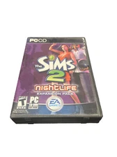 The Sims 2 Nightlife PC Game Expansion Pack 2005 2 Disk Set