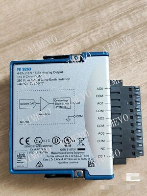 Module De Sortie Analogique National Instruments NI-9263 Pour Chassis CDAQ - Occasion Mais Pleinement Fonctionnel
