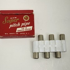 Vintage Wm. Kratt Co. Super Pitch Pipe SP. Guitar Tuner SN-10