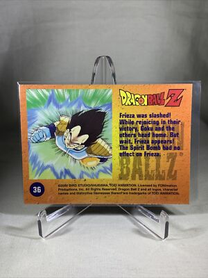 Dragon Ball Z Artbox Holochrome #36 Goku Gohan Krillin Chromium