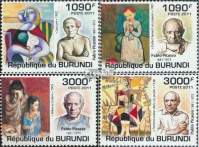 Prophila Collection Francobolli Burundi 2720-2723 MNH ** Ricerca 2012 - Ed. Completa - 3