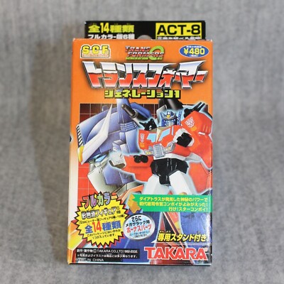 TAKARA TRANSFORMERS Act 8 Generation One SCF Sealed Blind Box Figure Japan 2002