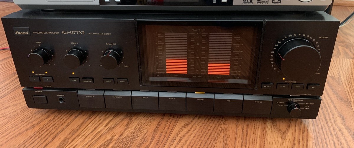SANSUI AU-G77XII Integrated Stereo Amplifier | eBay