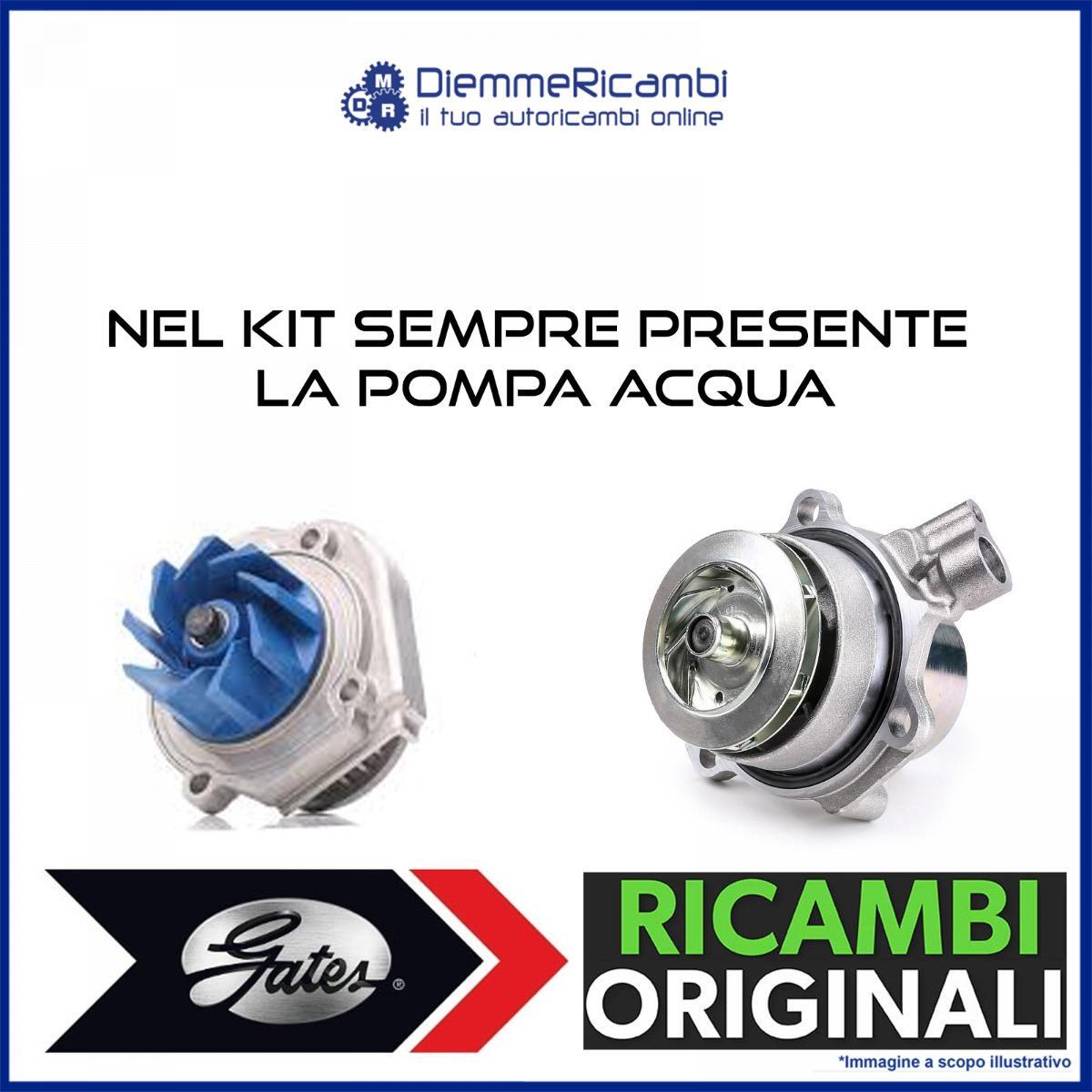 Kit PowerGrip Gates + Pompa Dell'Acqua KP55569XS-2 - Ricambio Auto Di Qualità - Foto 3