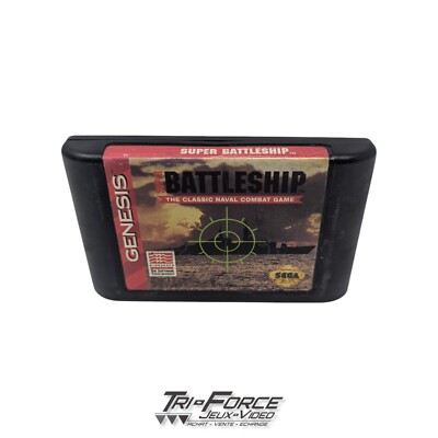 Super Battleship Sega Genesis SG Authentic Cat ONLY tested