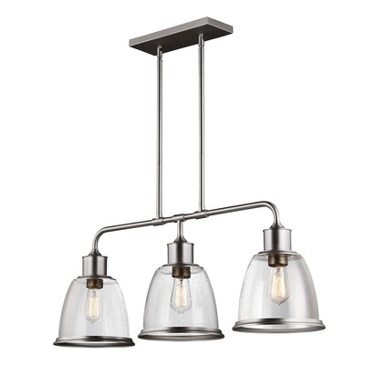 Nickel Loft Retro Industrial Hängelampe Pendelleuchte 3x75W/E27