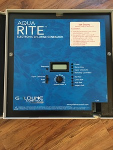 aqua rite electronic chlorine generator diagnostics