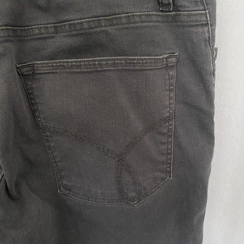 Jeans Calvin Klein uomo W 37 in L 28 in grigio slim dritto elasticizzato palmer - Foto 4 di 21