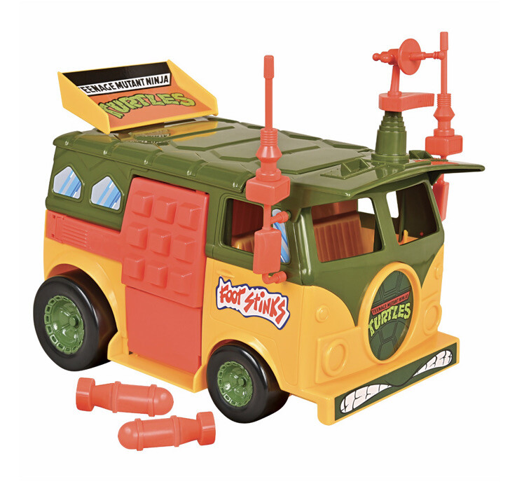 🔥Playmates Retro TMNT Teenage Mutant Ninja Turtles Party Wagon
