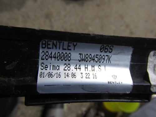 Luce freno 12-17 Bentley Continental GT LED attacco alto originale 3W8945097K D8U00 - Foto 4 di 4
