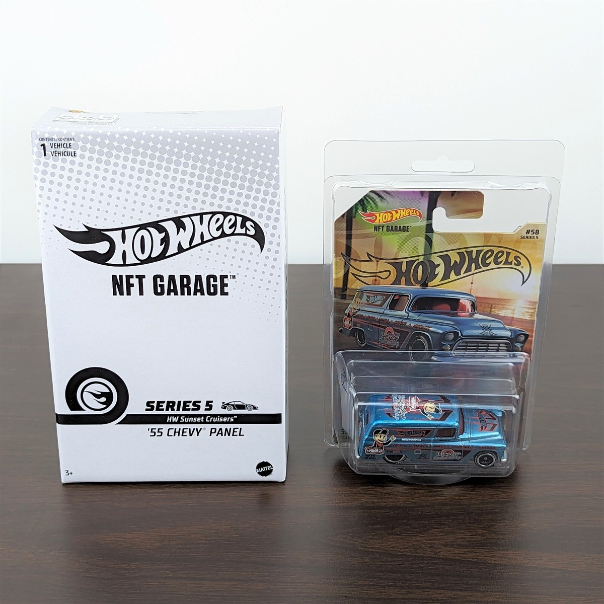'55 CHEVY PANEL Hot Wheels ミニカー Hot Wheels Garage Series 5 NFTH '55 CHEVY PANEL Super Rare