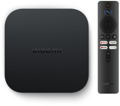 Xiaomi TV Box S 2nd Gen Multimedia Fesplatte Soporta Google TV 4K 60fps Dolby