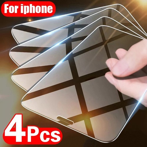 Tempered Glass for iPhone 11 12 13 14 Pro Max Mini Screen Protector Glass X XR - Zdjęcie 2 z 6