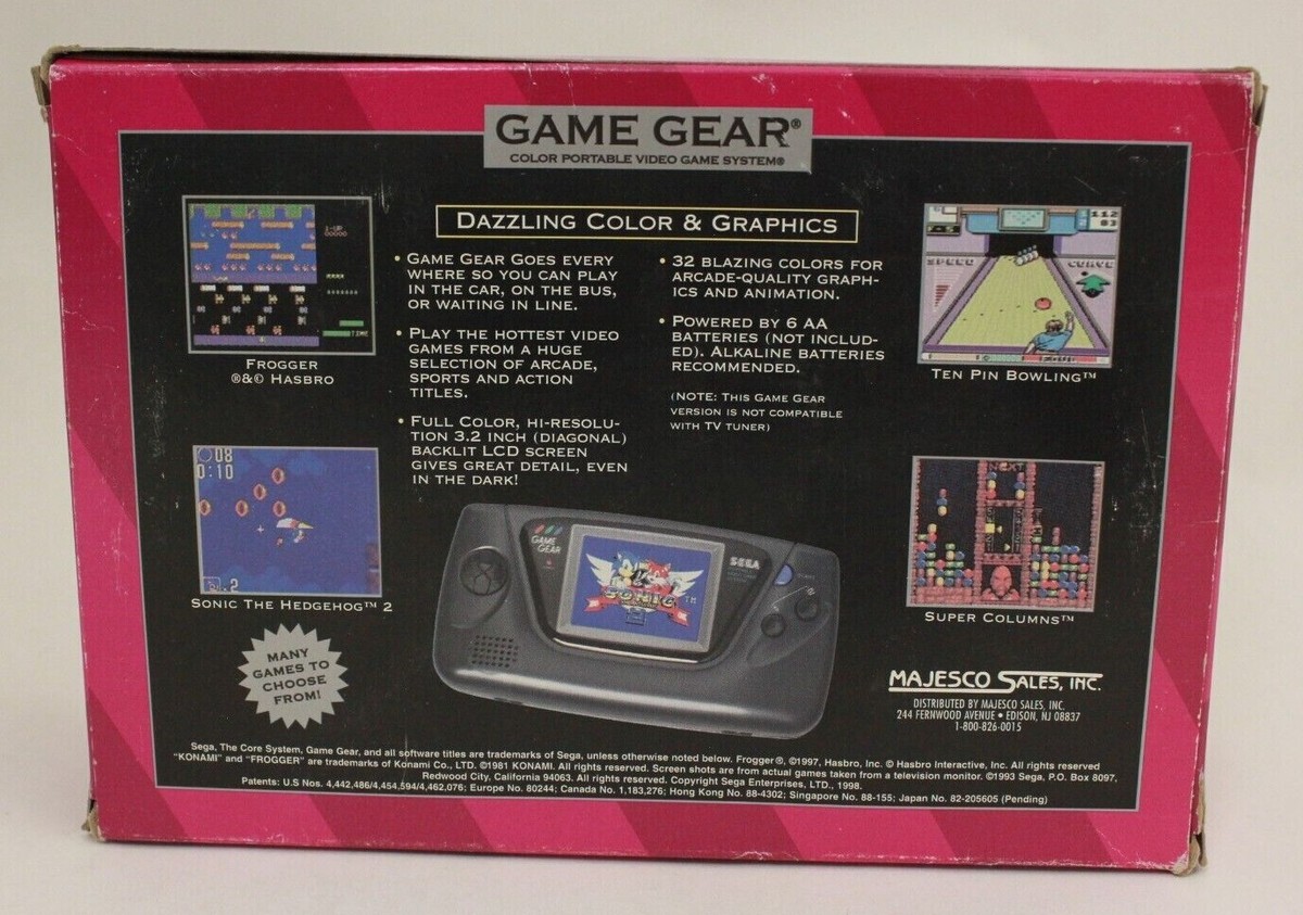 SEGA Game Gear ゲームカートリッジ６本セット SEGA Game Gear ゲームカートリッジ6本セット セガ ゲームギア