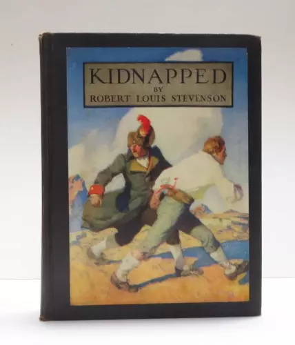 Kidnapped by Robert Louis Stevenson 1929 Scribner's Illustrated Hard Cover Book