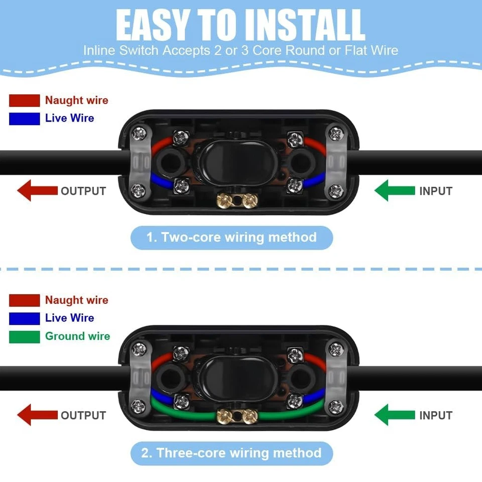 Interrupteur Bipolaire 1 Pièces 250 V Legrand Interrupteur Remplacement du co... - Photo 3/4