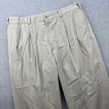 Vintage 90s Bills Khakis M2 Lightweight Twill Pleated Chino Pants Mens 34x29 USA