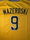 Bill Mazeroski Autographed Pittsburgh Custom Yellow Baseball Jersey - BAS
