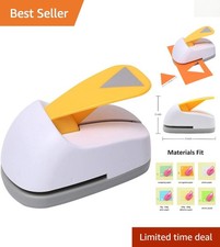 Professional Triangle Punch with 1.75'' Diameter - Ideal for Paper Crafting