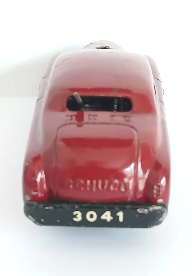 Schuco Blechspielzeug🚘Varianto-Limo 3041🚗1950er|Dunkelrot|Funktionsfähig - Bild 3 von 4
