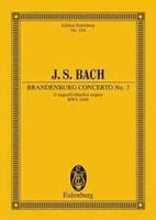 Brandenburg Concerto No 3 In G Major | Johann Sebastian Bach | Studienpartitur