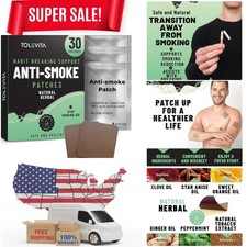Anti-Smoke Herbal Patches 7 mg Quit Smoking Patches to Help Reduce Cravings...