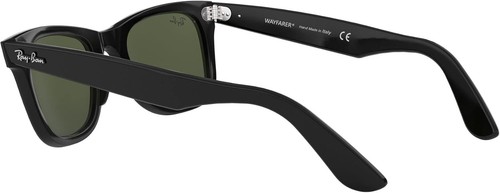 Ray-Ban RB2140 Original Wayfarer Sonnenbrille Schwarz/G-15 Grün - Bild 5 von 7