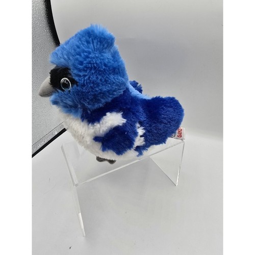 Ganz Cheerful Chirp Blue Jay Plush 7" With Sound Works - Picture 2 of 5