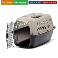 Vari Dog Kennel Portable Carriers Crates for Smaller Dogs or Puppies and Pe...