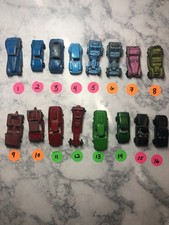 Imagen de Vintage Diecast Toy Car Collection – Lot of 16 – Hot Rods, Sports Cars, Dragster