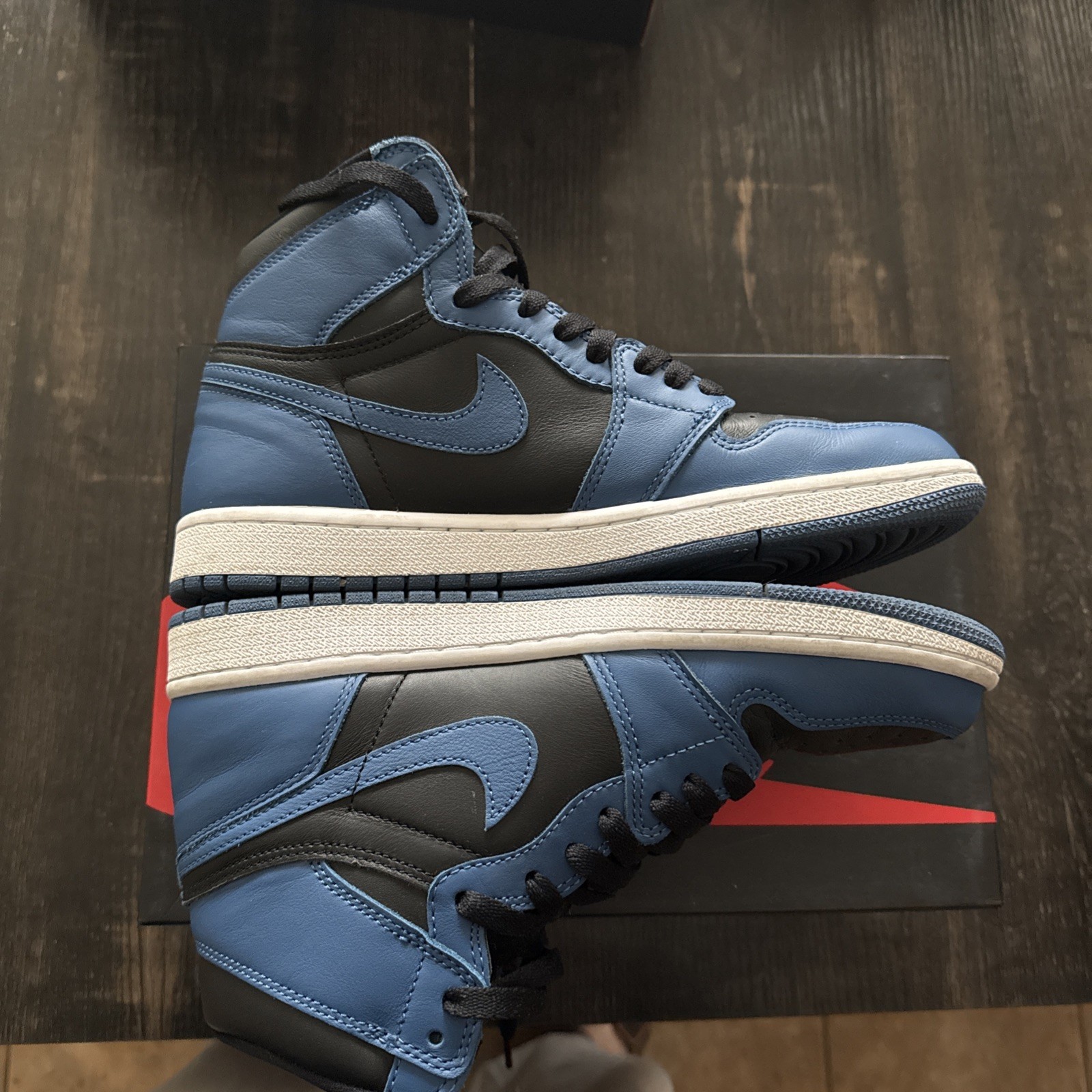 Size 8 - Jordan 1 Retro OG High Dark Marina Blue