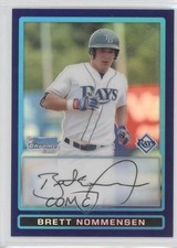 2009 Bowman Draft Prospects Chrome Purple Refractor Brett Nommensen #BDPP63 0i0