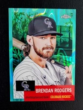 2022 Topps Chrome Platinum Anniversary Brendan Rodgers #382 Aqua Lava /299
