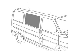 VW T5/T6 Seitenscheibe Mitte Beifahrerseite, getönt, rechts