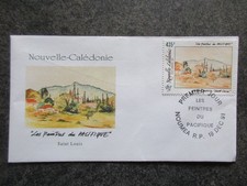 Nlle CALEDONIE lettre FDC 1er jour St LOUIS en 1991 lot NX269