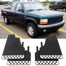4pcs For Dodge Dakota Sport Front Rear Mud Flap Splash Mudguards W Reflector 4pcs For Dodge Dakota Sport Front Rear Mud Flap Splash Mudguards W Reflector
