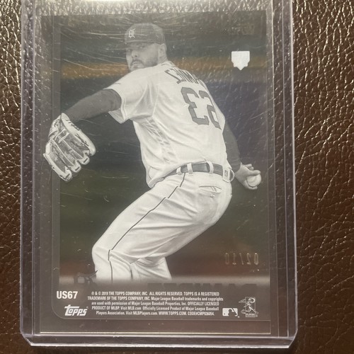 2019 Topps Update Clear Nick Ramirez 02/10 - Picture 2 of 3